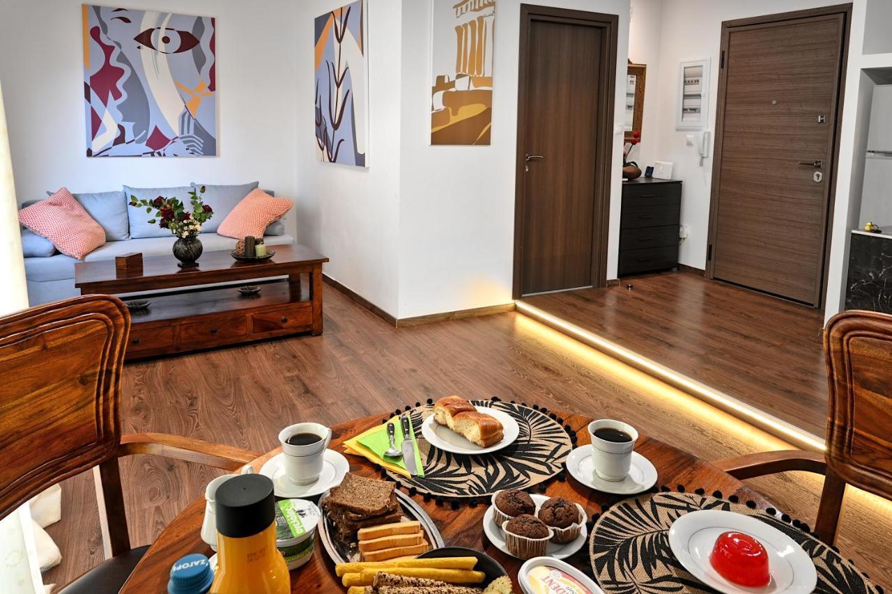 Stylish Apartment, Acropolis View Aten Exteriör bild