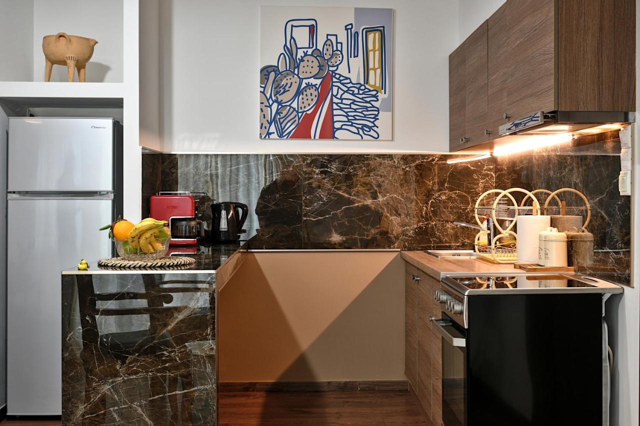 Stylish Apartment, Acropolis View Aten Exteriör bild
