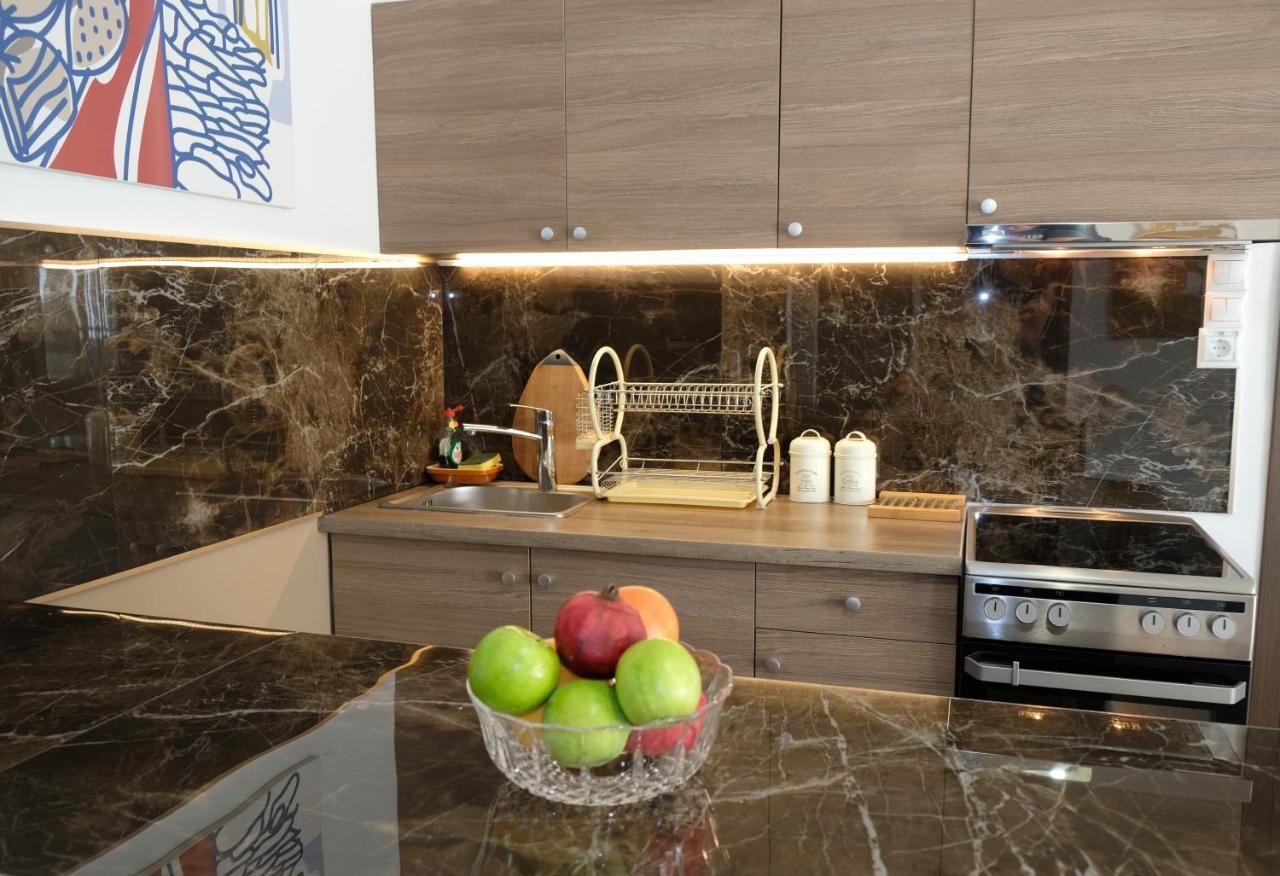 Stylish Apartment, Acropolis View Aten Exteriör bild