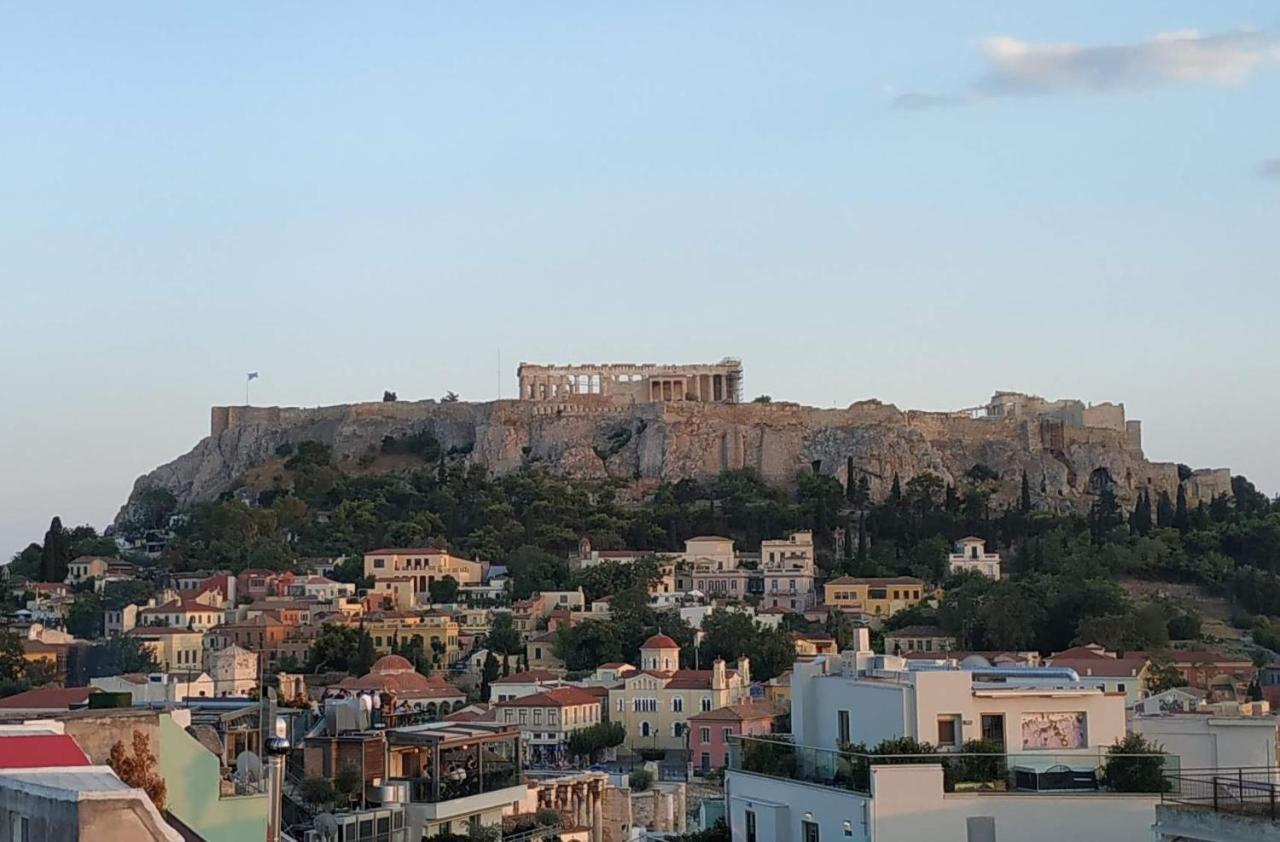 Stylish Apartment, Acropolis View Aten Exteriör bild